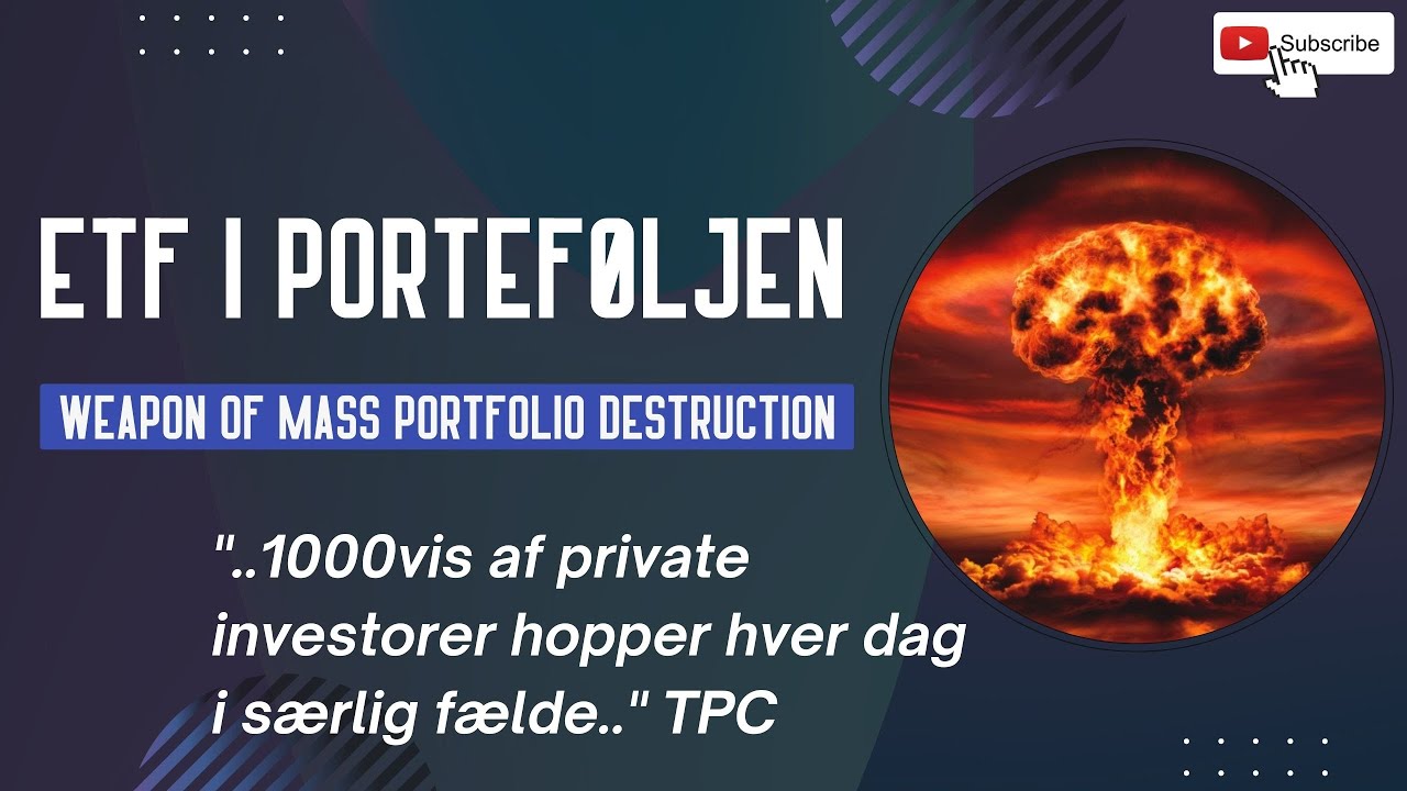 ETF investering Danmark - F&aelig;lden de fleste opdager - for sent!!