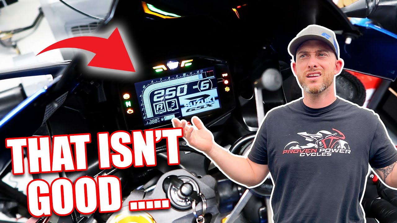 2018 Suzuki GSX-R1000R with a hidden issue....