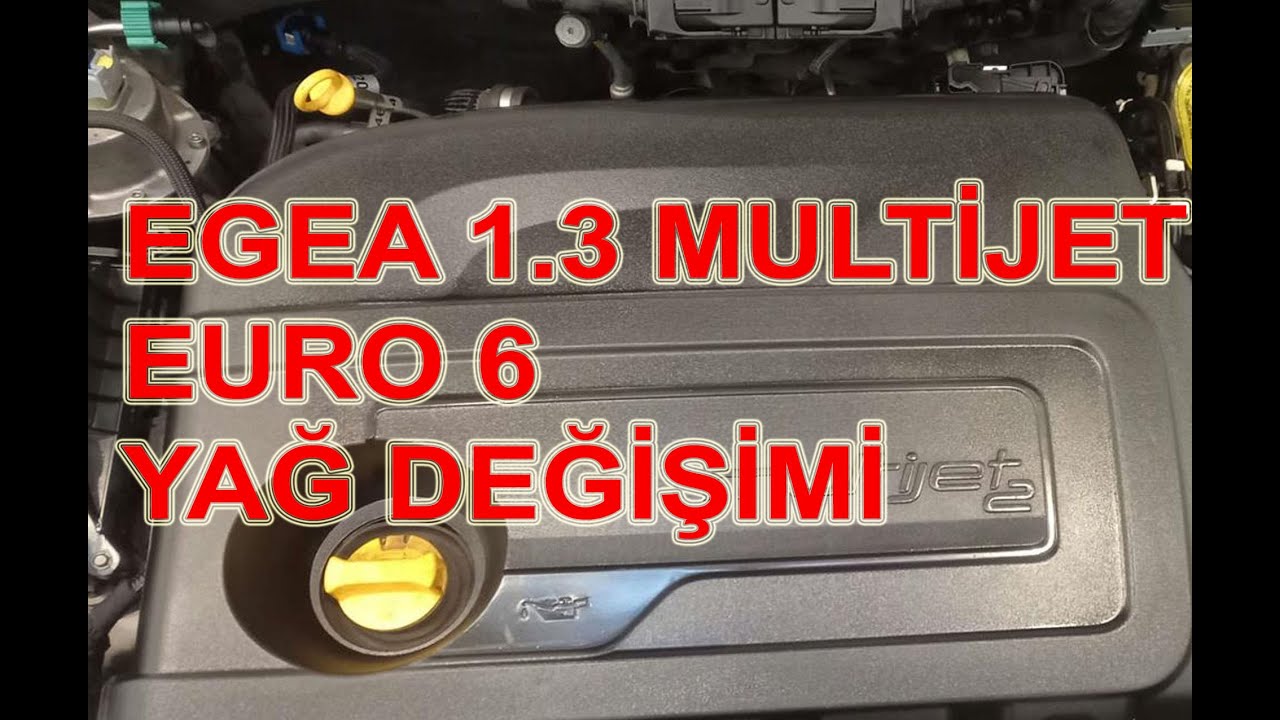 Fiat Egea 1.3 Multijet Motor Yağ Değişim İşlemi