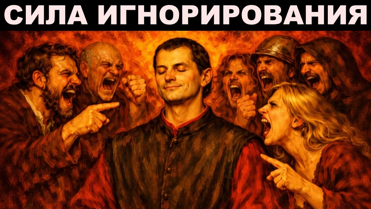 Не реагируй и не оправдывайся | 7 тёмных приёмов Макиавелли для силы и контроля