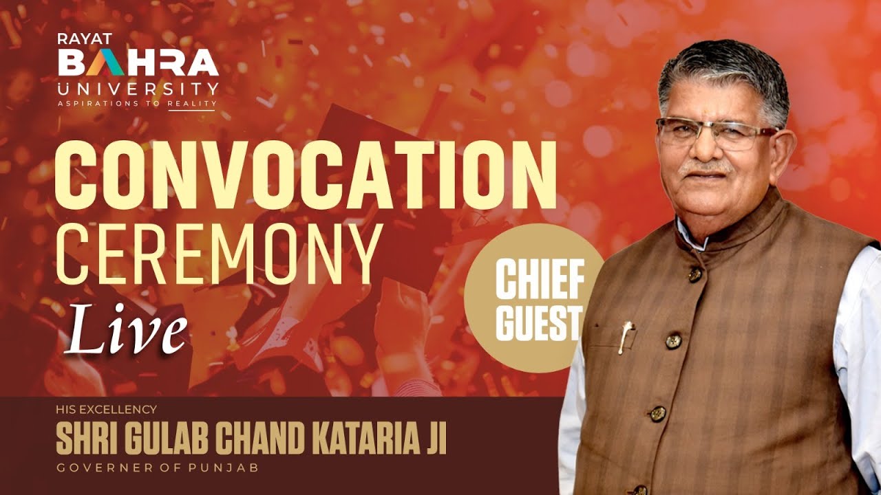 9th Convocation Ceremoney 2025 | Rayat Bahra University | Graduation Day