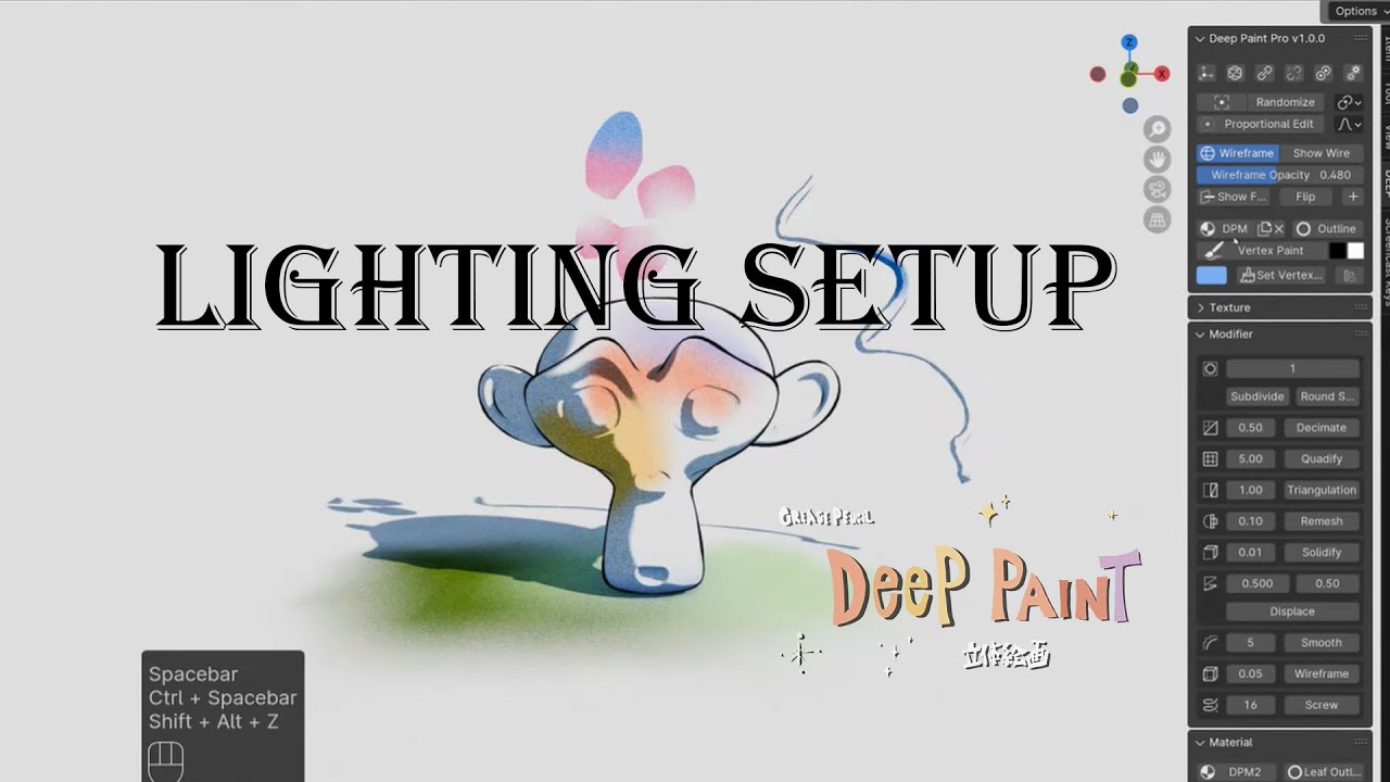 Deep Paint Lighting Setup