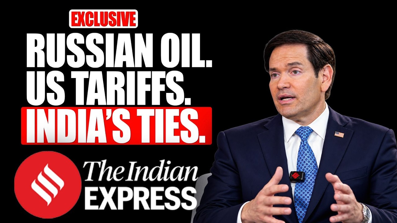 Marco Rubio on Trump&rsquo;s India Tariff Waiver: &lsquo;A Very Important Relationship&rsquo; | IE Exclusive