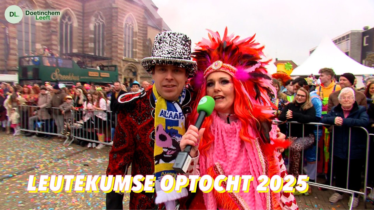 🎭 DE GROTE LEUTEKUMSE OPTOCHT 2025 – VOL CARNAVALSGEKTE! 🎭
