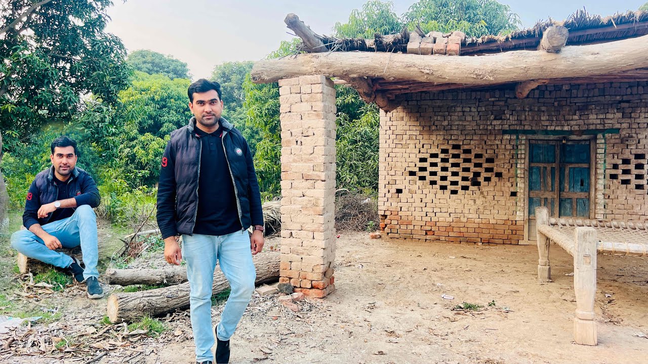 New Mud House kleay jaga Mel gai | Village life in Pakistan | Shoaib Maharzada