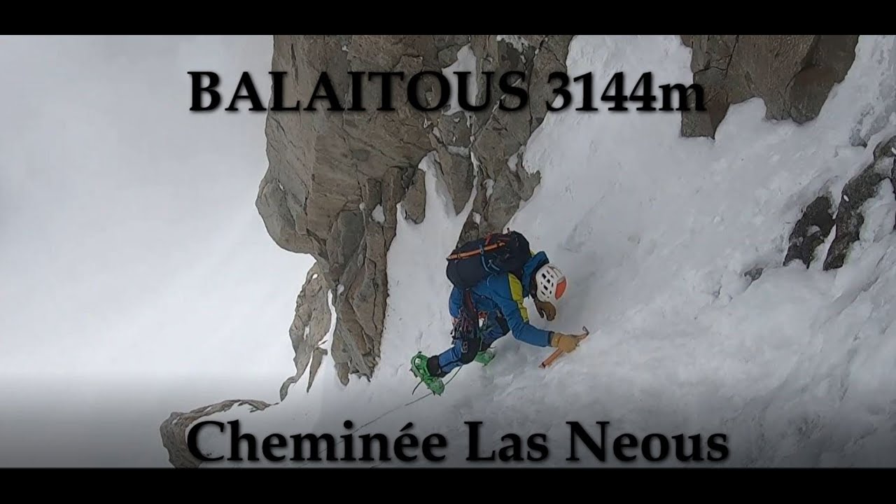 BALAITOUS 3144M - Glacier et Cheminée Las Néous