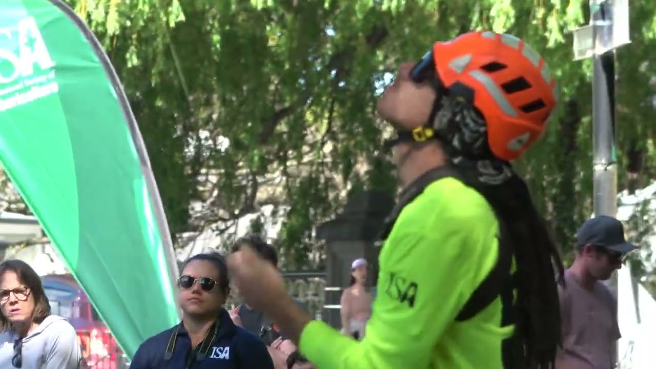 James Kilpatrick Winning Masters Challenge Full Climb ITCC 2025