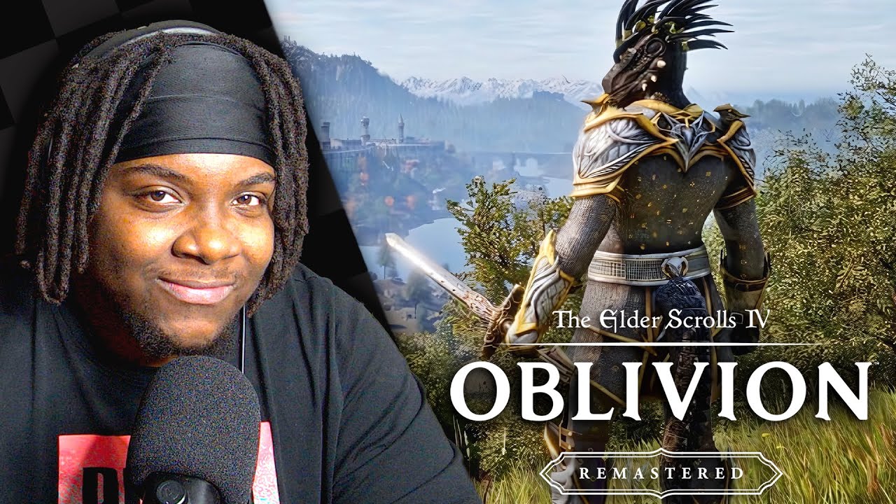 NEW Skyrim Fan PLAYS Oblivion REMASTERED For The First Time! (VOD #1)