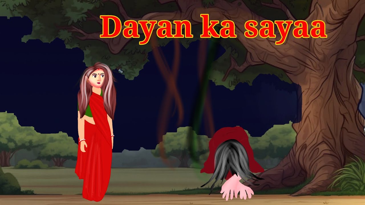 Dayan Ka Sayaa ll Kalpanik Kahaniya ll Hindi Cartoon Stories ll 