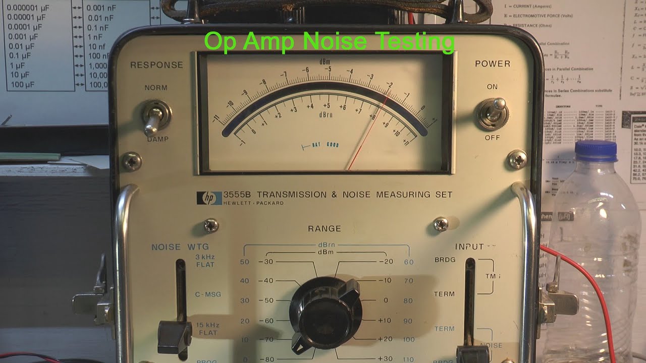 Op Amp Noise Testing for Audio Preamps