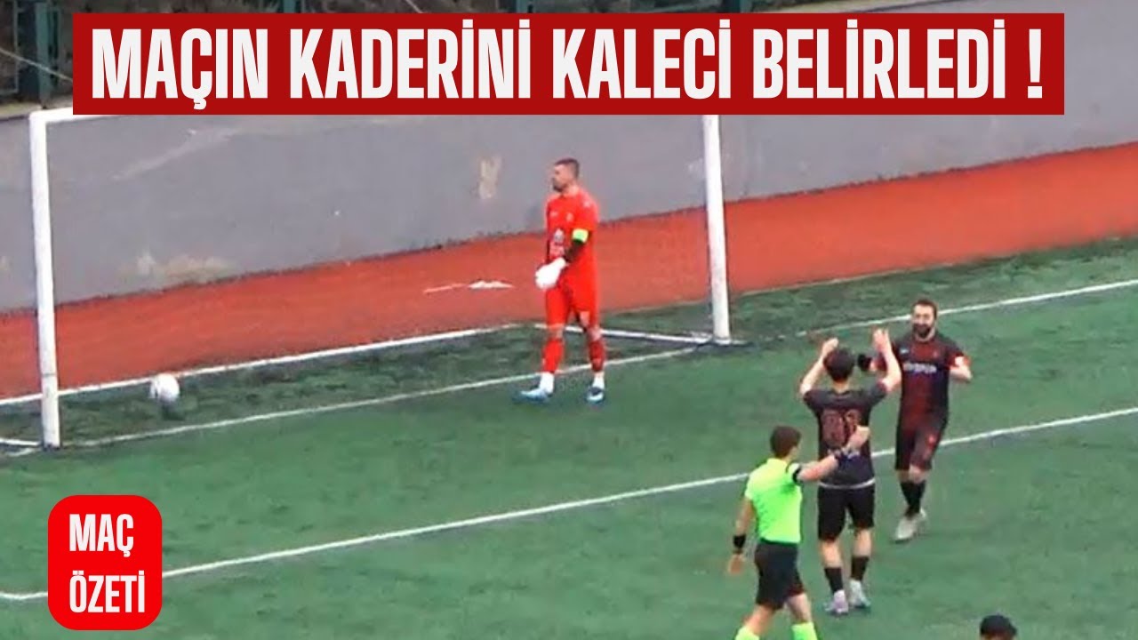 MAÇIN KADERİNİ KALECİ BELİRLEDİ ! / KÜÇÜKÇEKMECE İDMAN YURDU - YEŞİLOVA ESNAFSPOR MAÇ ÖZETİ