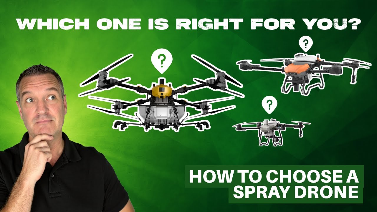 3 Types of Spray Drones - Which One is Right for You?