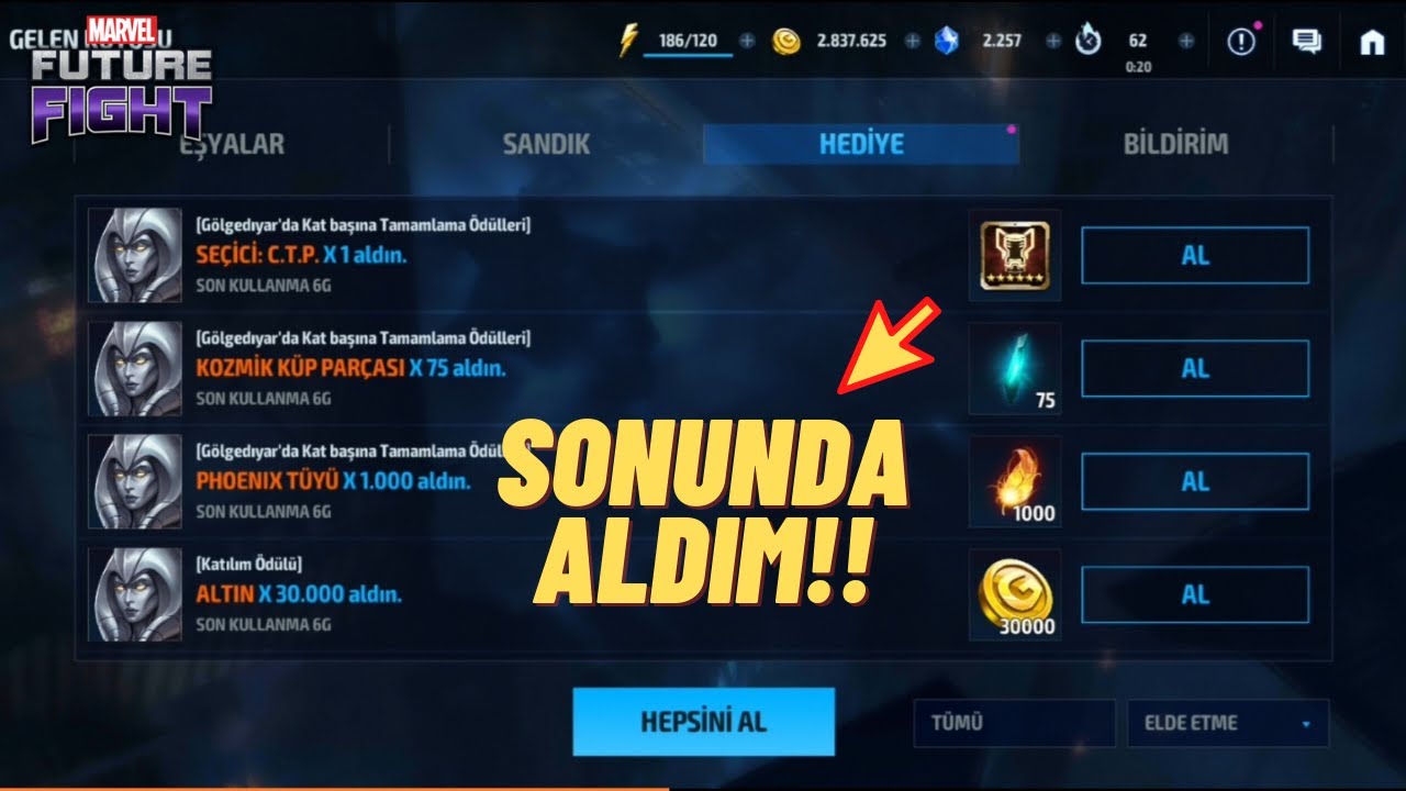 135. Katı Sonunda Tamamladım! - Seçici Ctp İlaç Gibi Geldi Be... | Marvel Future Fight