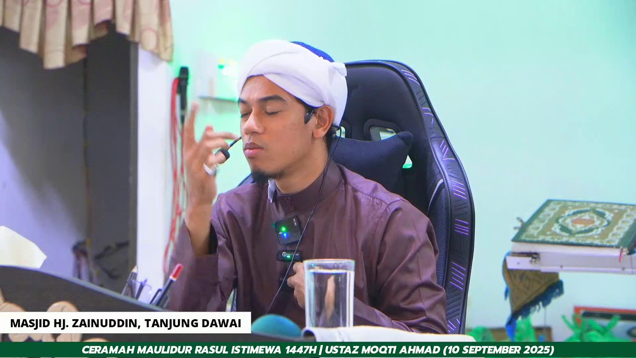 CERAMAH MAULIDUR RASUL | USTAZ MOQTI AHMAD