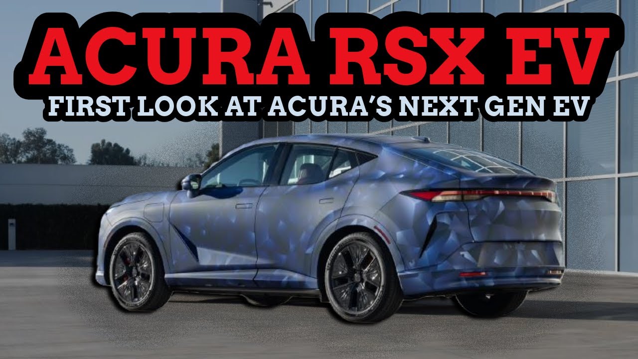Acura’s Next Generation EV Is The RSX SUV! Coming This Year