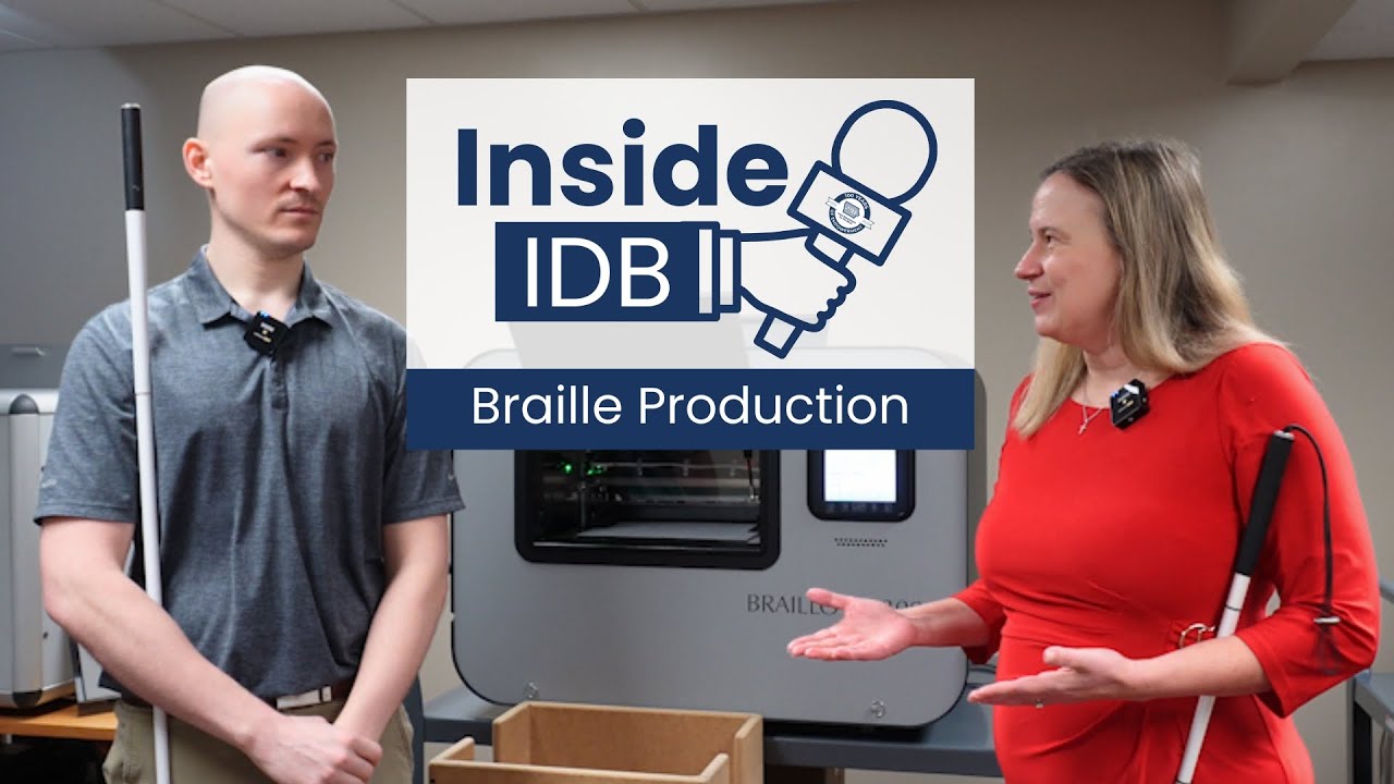 Behind the Scenes of Braille Production 🖨️ | Inside IDB Episode 5