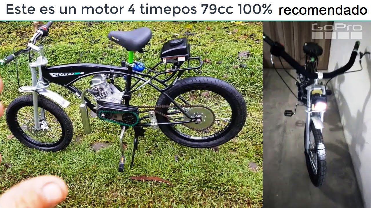 NO COMPRES EL MOTOR 4 TIEMPOS SIN VER ANTES ESTE VIDEO (#bicimotoszoids)