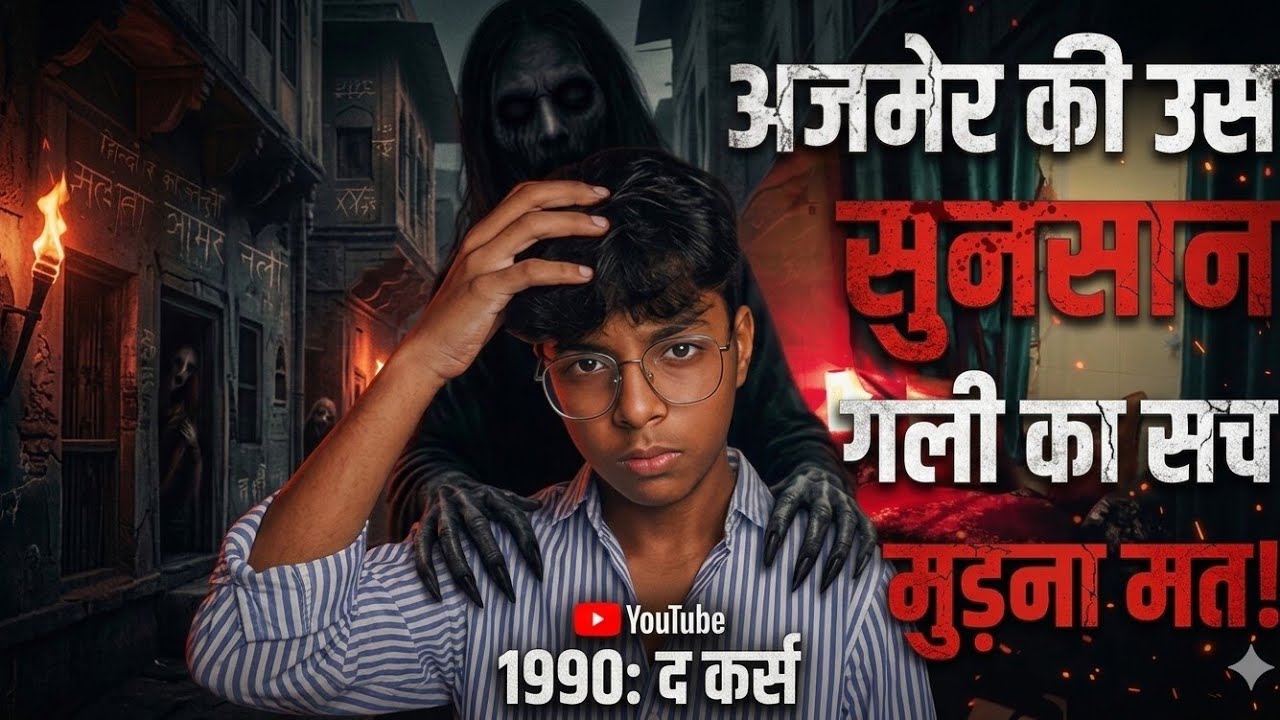 AJMER KI SHAPIT GALI: 1990 Ka Woh Khaufnak Sach! 💀 | Hitesh ki Horror Files #001