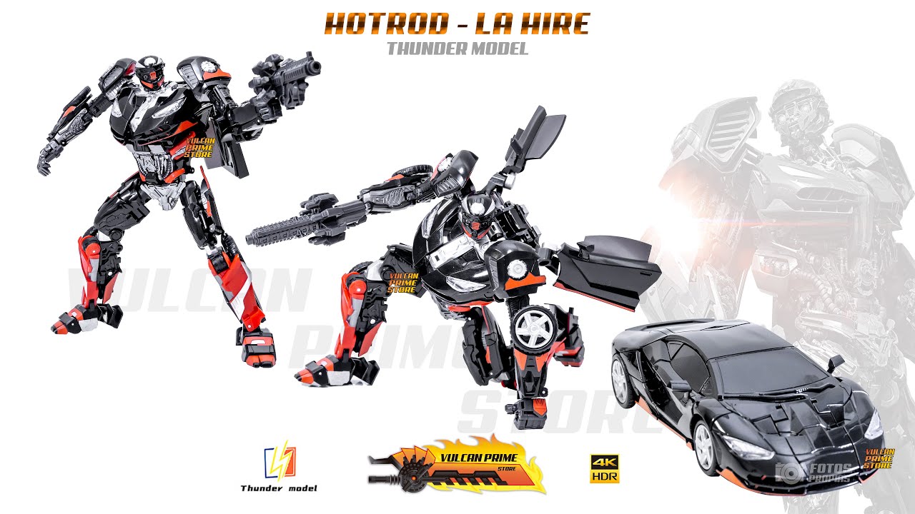 Hot Rod - La Hire - Masterpiece Movie - Transformers MPM - 4K - En Espa&ntilde;ol