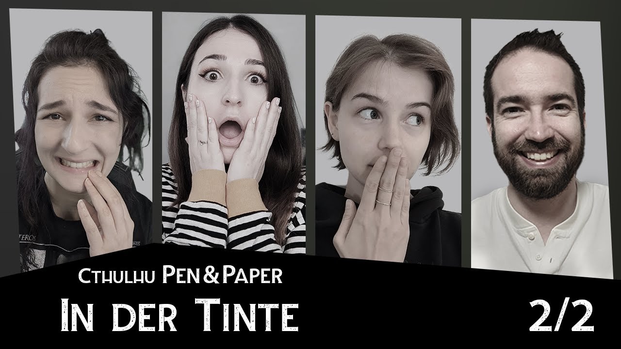 CTHULHU Pen&Paper - IN DER TINTE (Finale) | mit Haselnuuuss, Vyerlu und Rike