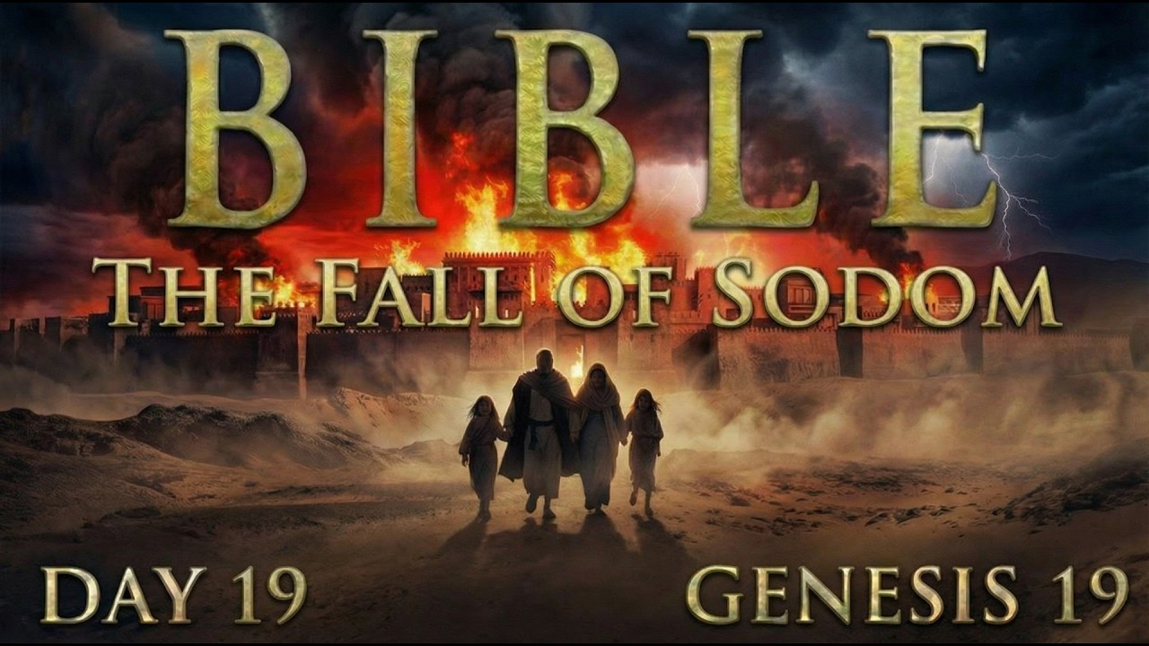 Day 19 | Bible Genesis 19: The Fall Of Sodom[From Zero to Grace] #biblestories   #aivideo