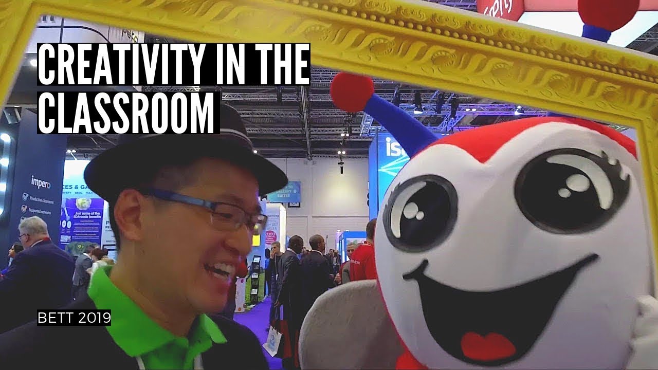 Creativity in the Classroom with Mitch Resnick at BETT 2019