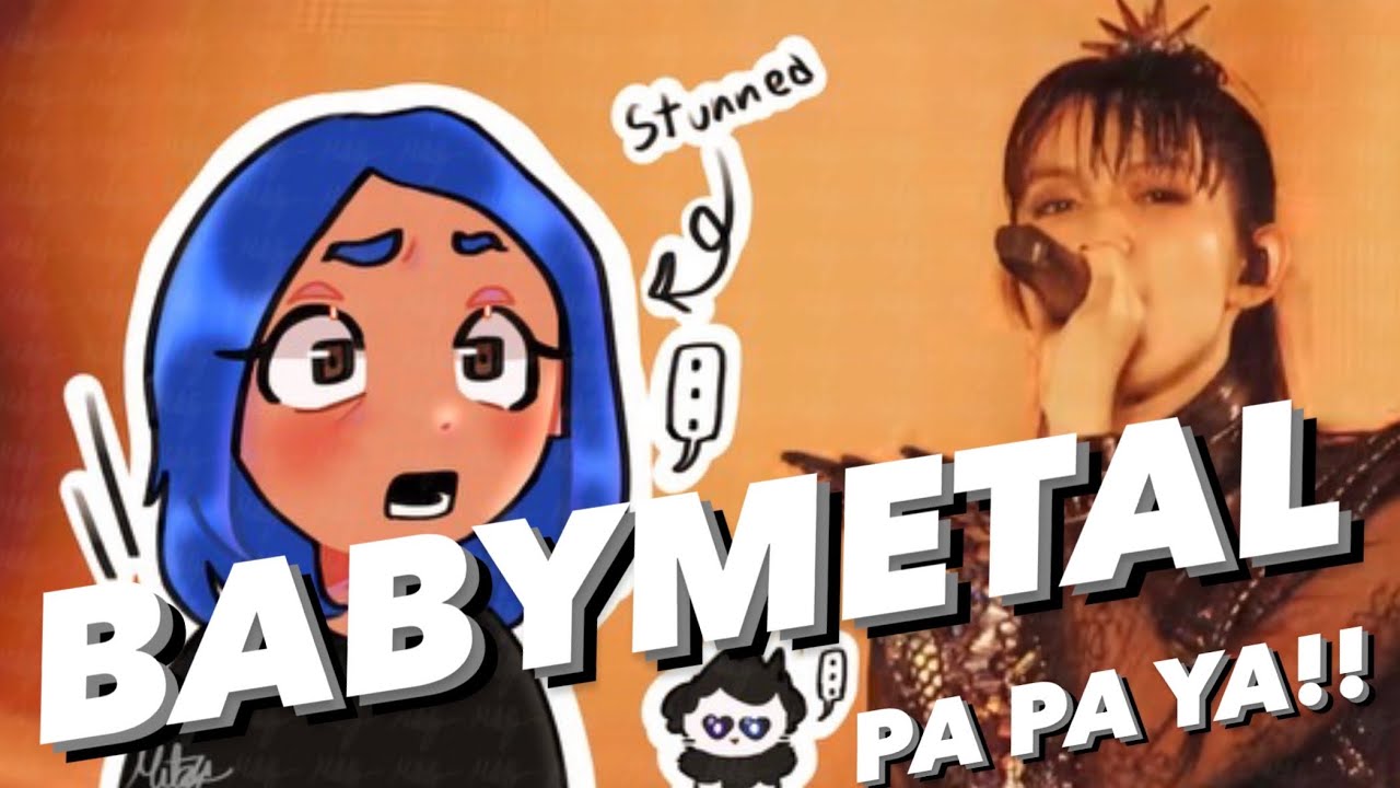 FIRST TIME LISTENING TO BABYMETAL - PA PA YA!! Ft. F.HERO REACTION!!!!!!!!