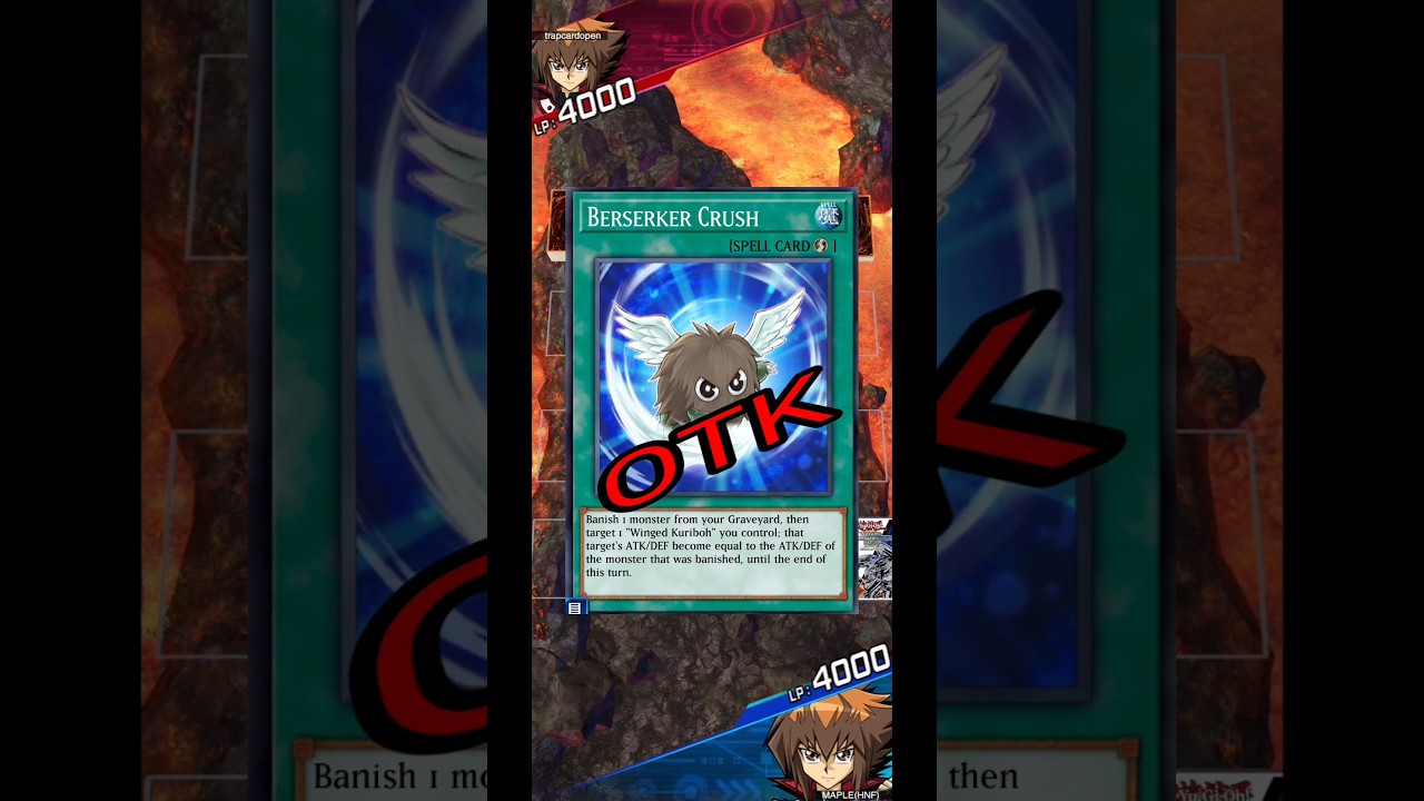Kuriboh OTK By HNF(Yu-Gi-Oh Duel links)