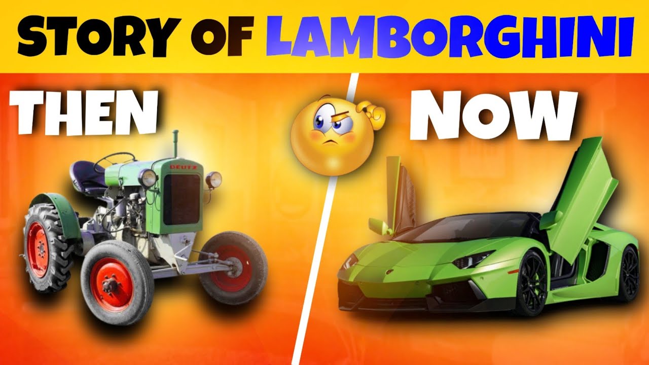 Lamborghini ki kahani 😯History Of Lamborghini Car