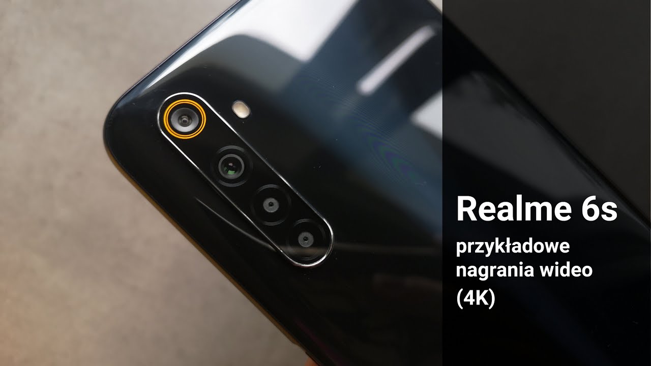 Realme 6s - przykładowe nagrania w  jakości 4K