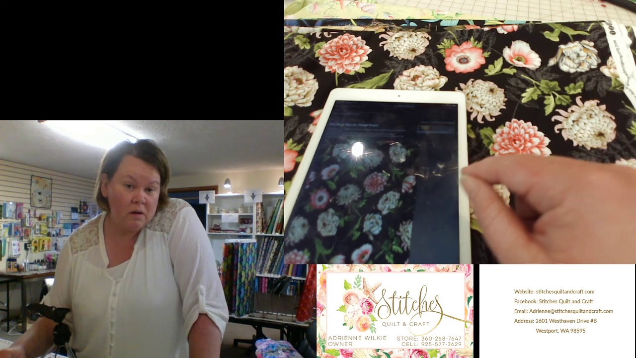 How I choose fabric for a One Block Wonder.