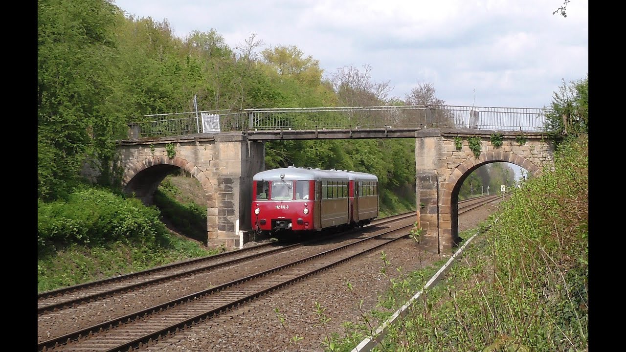 Schienenbus Fotofahrt Zeitz - Leipzig 01.05.2015