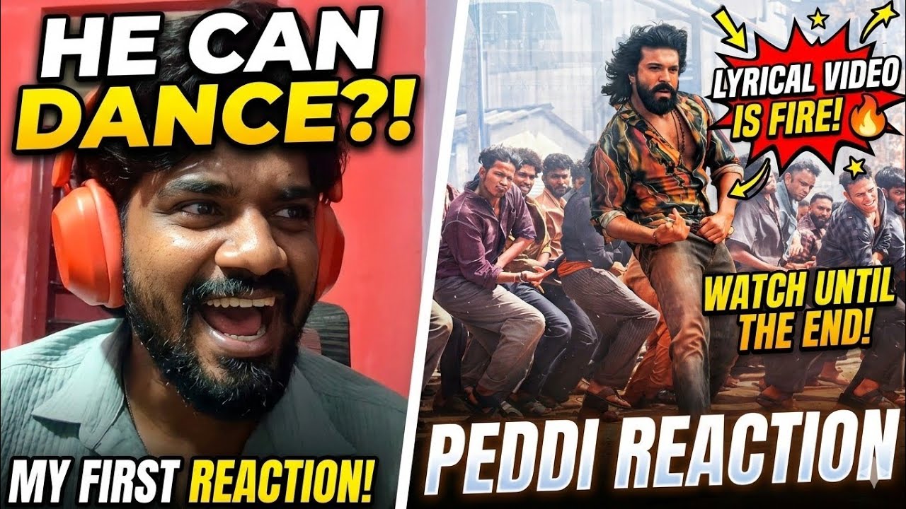 The GOAT is Back! 🐐 Peddi 2nd Single Lyrical Video Reaction | Global Star Ram Charan