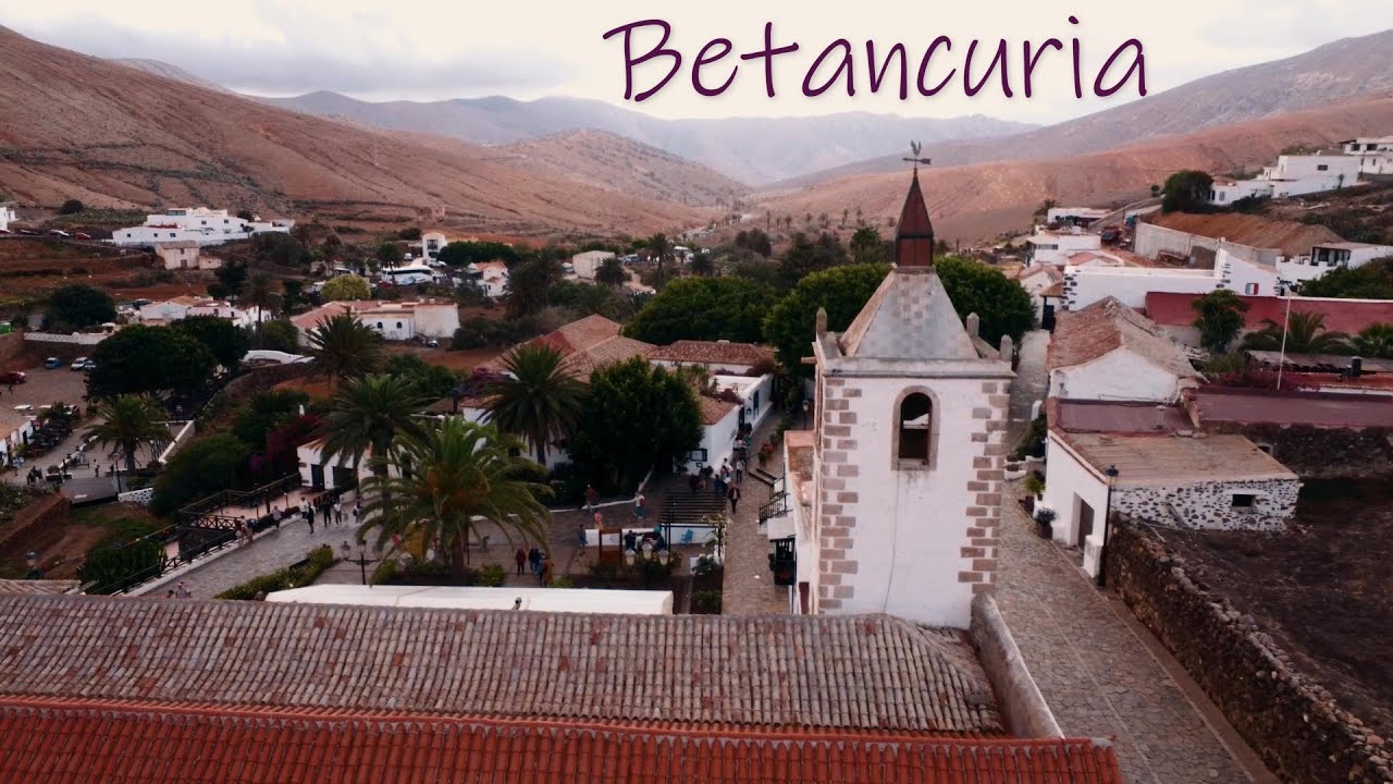 Betancuria - The Historical Capital of the Canary Islands | Fuerteventura | 4K drone shots