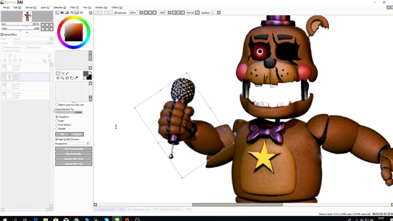 [speed edit] Nightmare Rockstar Freddy