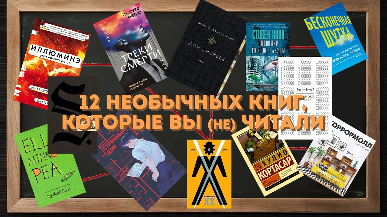 12 НЕОБЫЧНЫХ КНИГ