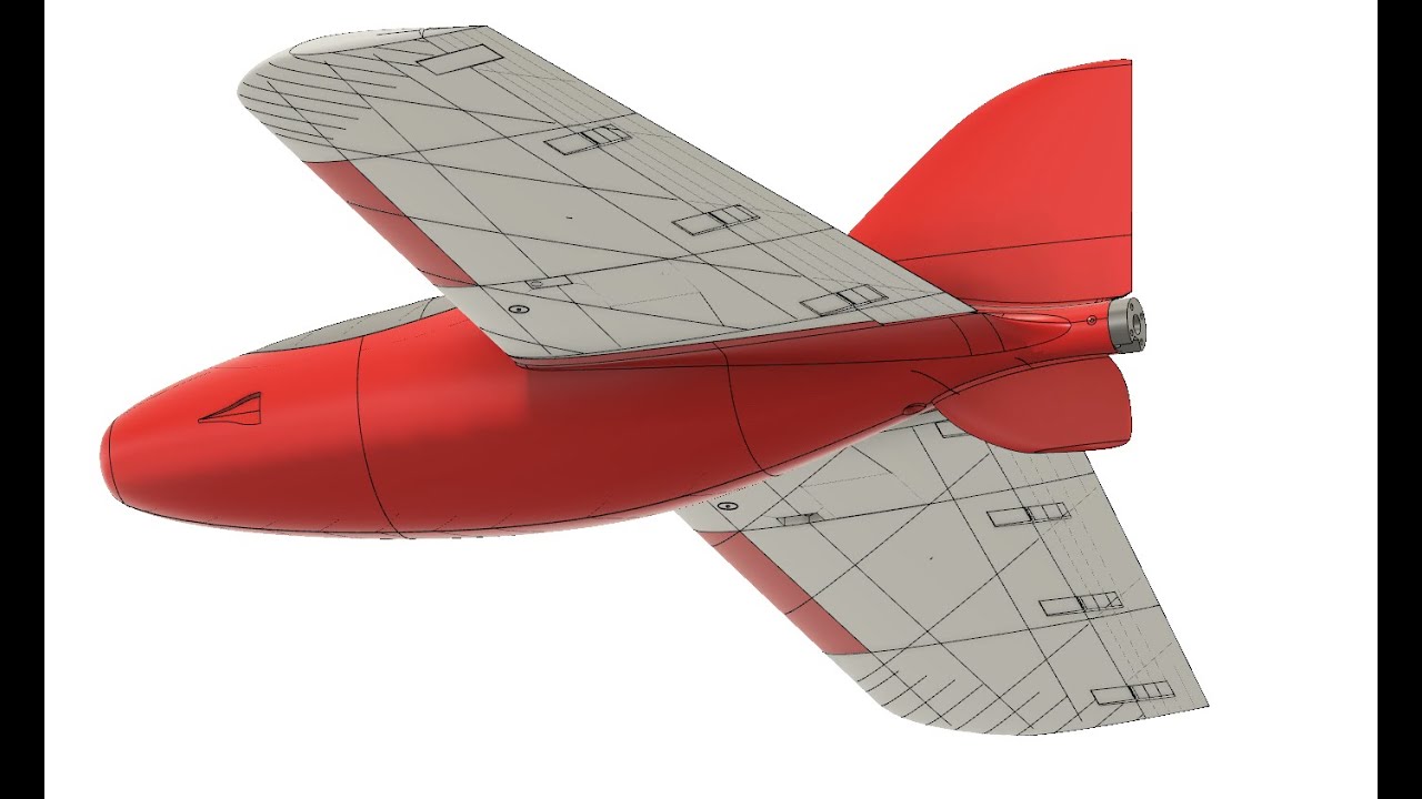 Grom FPV 3d printed wing full build video