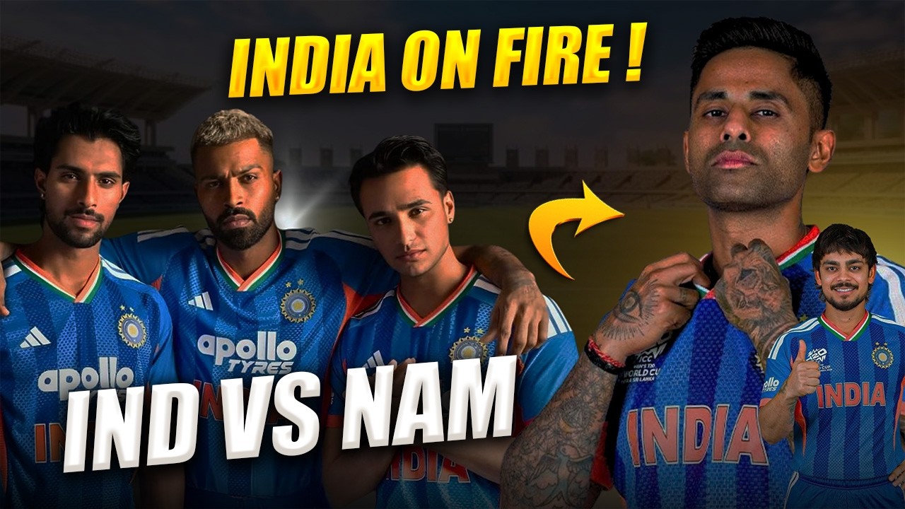 IND vs NAM T20i Match 🔥 Full Preview | Playing XI, Pitch Report & Match Prediction 🏏