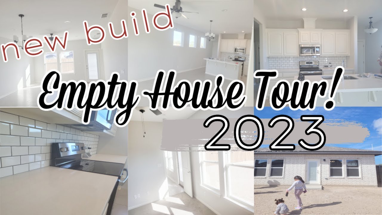 EMPTY HOUSE TOUR | 2023 NEW BUILD