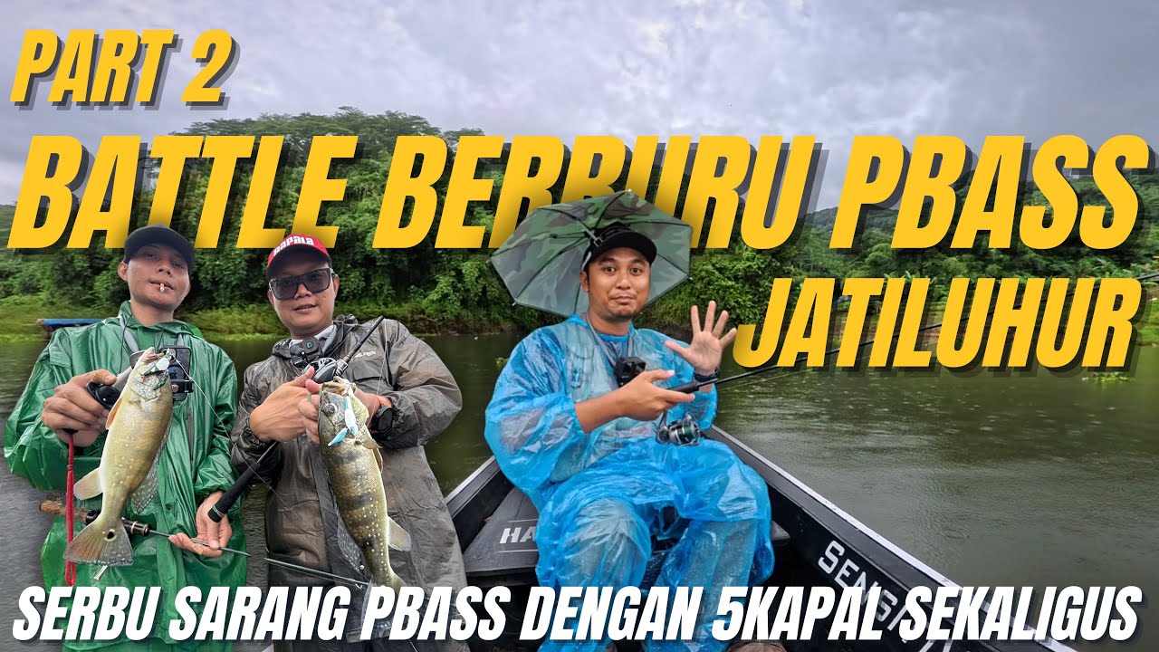 INI JADINYA‼️😱GERUDUK SARANG PBASS WADUK JATILUHUR‼️5 KAPAL TURUN KESPOT ITU SEMUA‼️PEACOCKBASS FISH