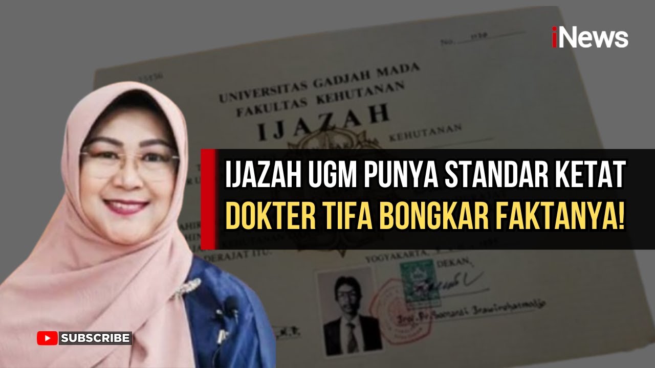 Dokter Tifa Ungkap Fakta Ijazah UGM: Ini Bagian yang Sulit Dipalsukan