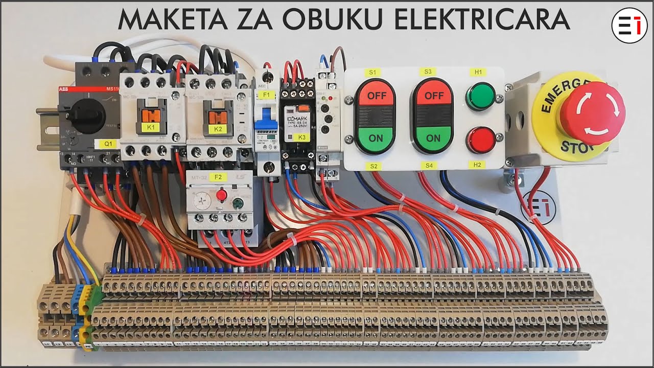MAKETA za obuku ELEKTRICARA