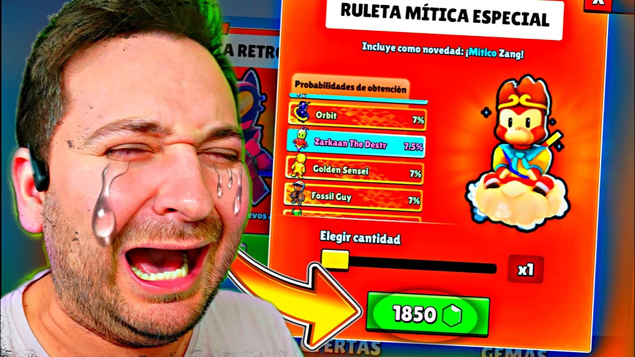 🔥 ME ENFRENTÉ DE NUEVO A LA RULETA MALDITA en STUMBLE GUYS!! 🔥 PERO ESTA VEZ LE GANAMOS!!! 👌