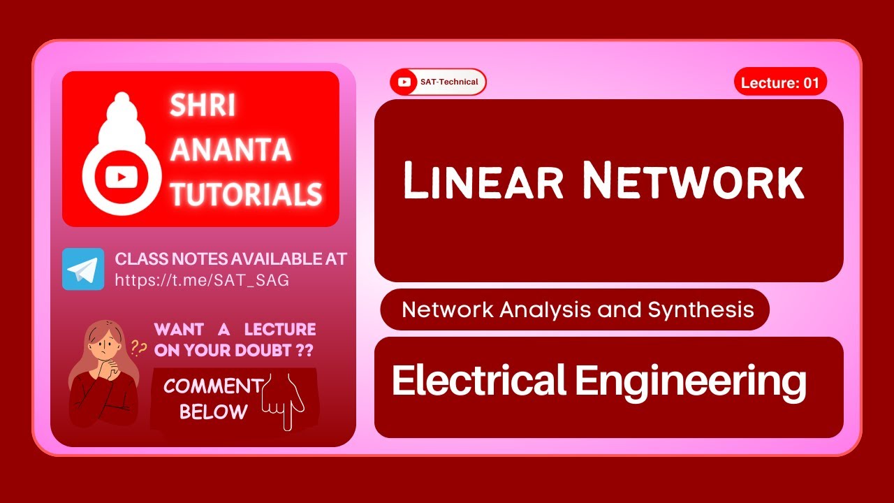 Linear Network #linear #network    #electrical  #electricalengineering