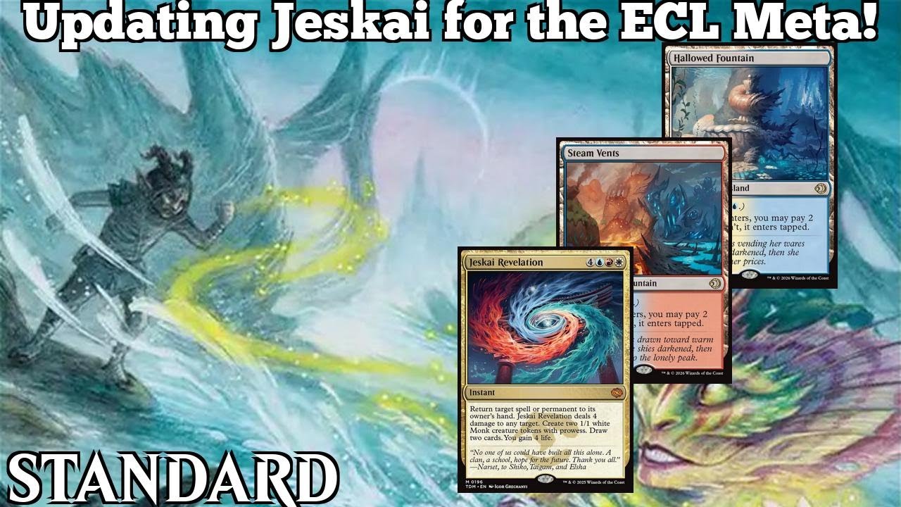 Updating Jeskai for the ECL Meta! | Cursed Control | Lorwyn Eclipsed | Standard Bo3 | MTG Arena