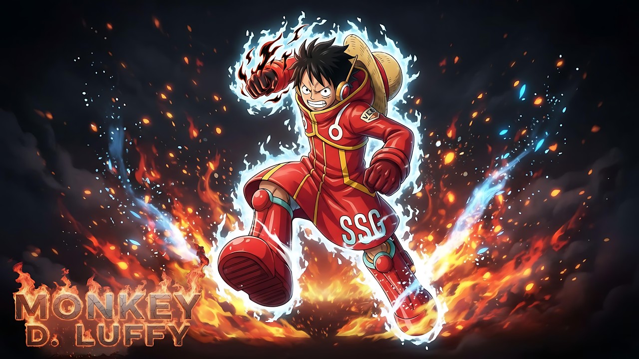 Monkey D. Luffy Anime Wallpaper | One Piece TV Art Screensaver | Anime Frame Art for TV | 1 Scene