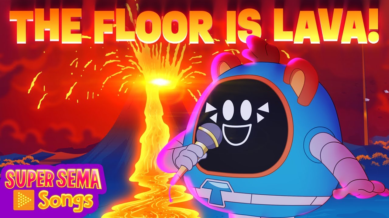 WATCH OUT! The Floor is Lava! 🌋 Super Sema - Kids Songs