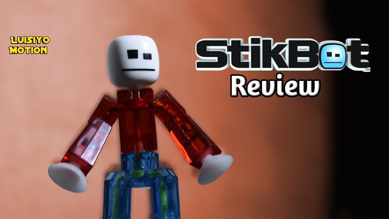 StikBot: &iquest;La MEJOR FIGURA para hacer STOP MOTION? - Review | luisiyo motion