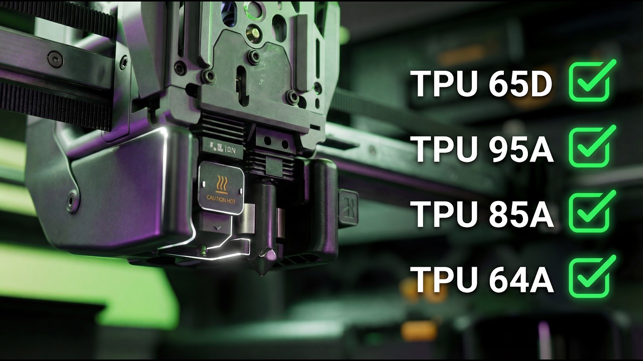 TPU mit dem Bambu Lab H2C/H2D drucken