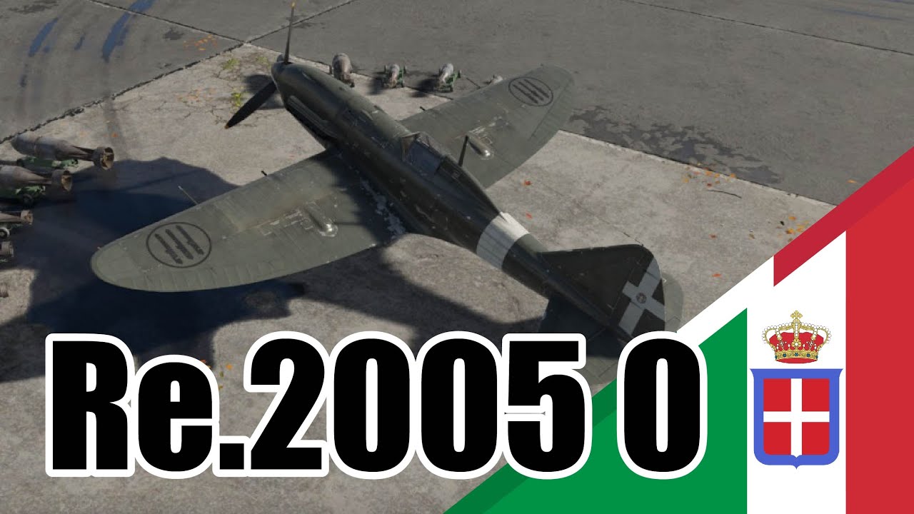 War Thunder – Re.2005 0 | 7 Kills | BR 5.3-6.3 | Arcade Battles